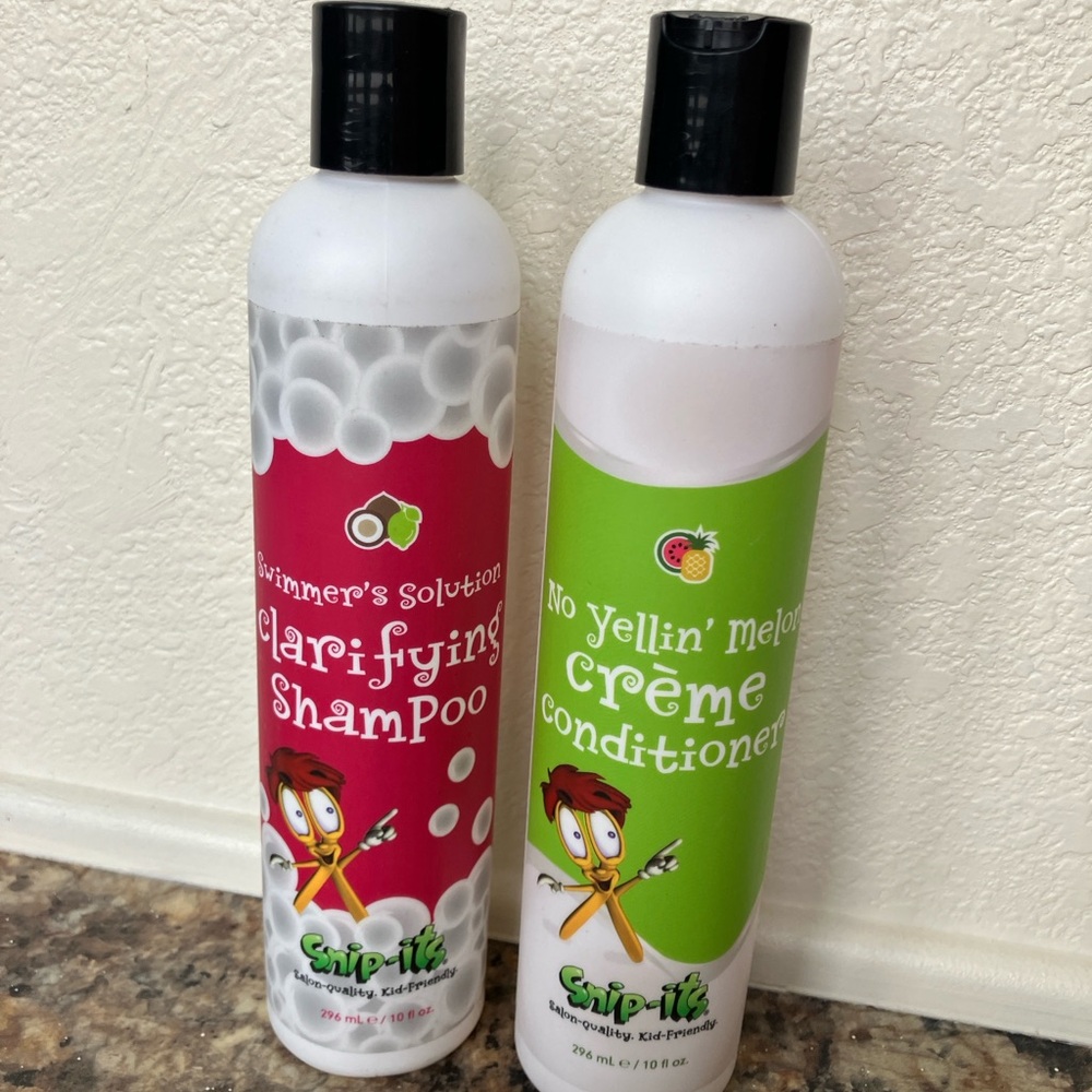 Kids swim shampoo & crème conditioner, new